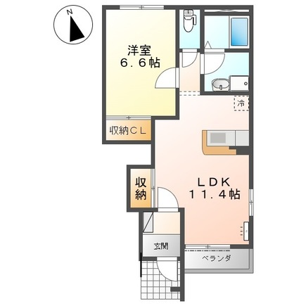 プロニティ ＨＹの間取り
