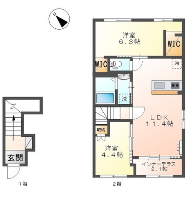 パルテノスの間取り