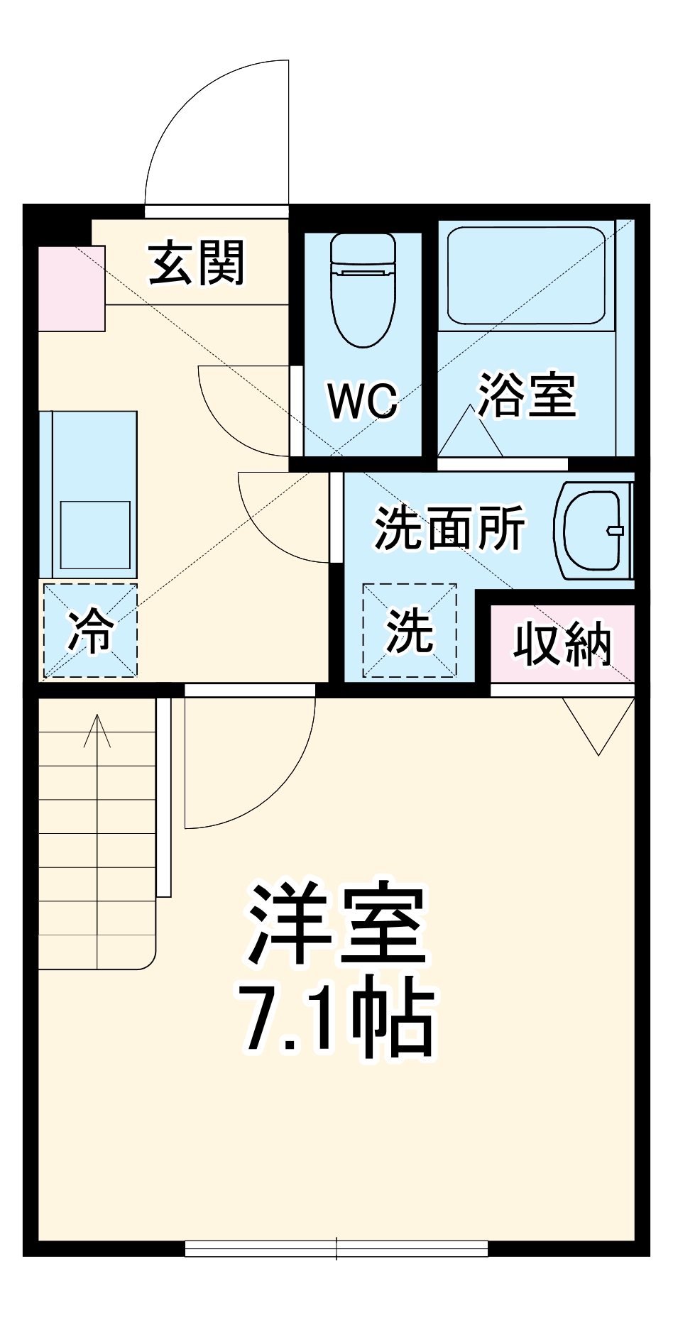 アザーレ・ディオン相模大野の間取り