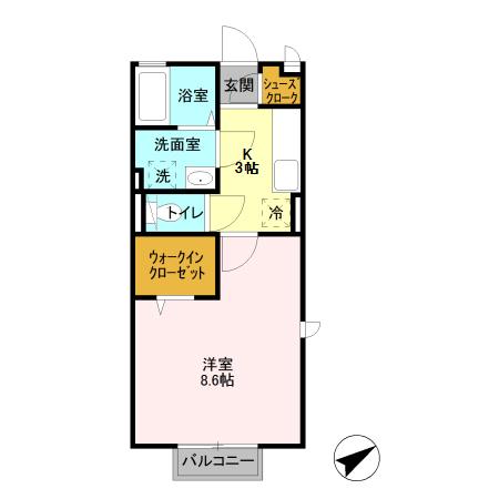 ディアコートの間取り