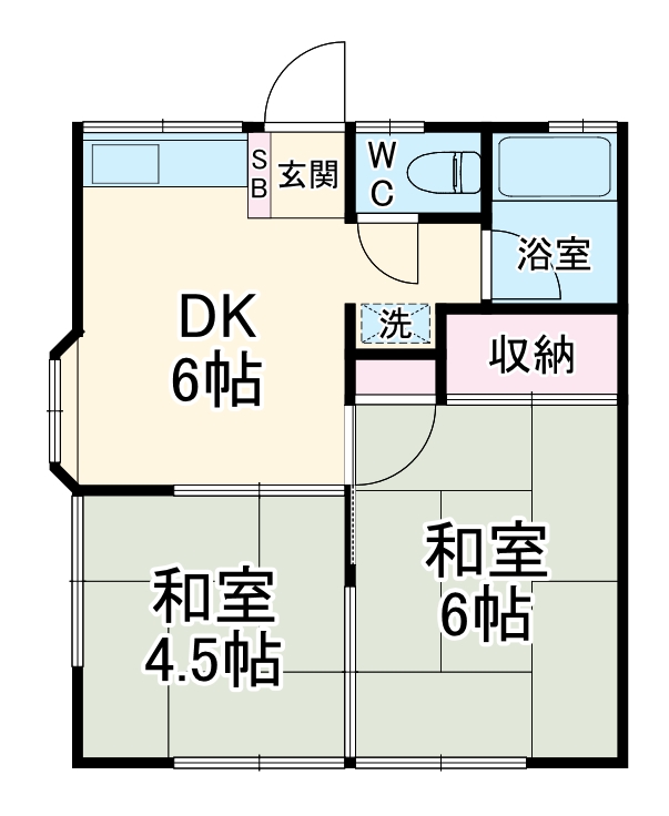 テラス緑が丘の間取り