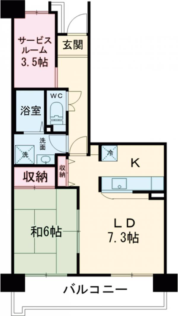 T’s garden清瀬の間取り