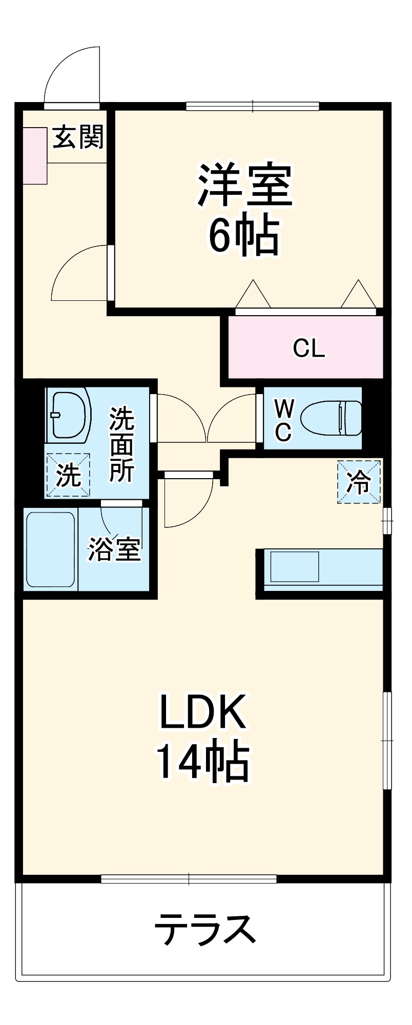 リバーストーンの間取り