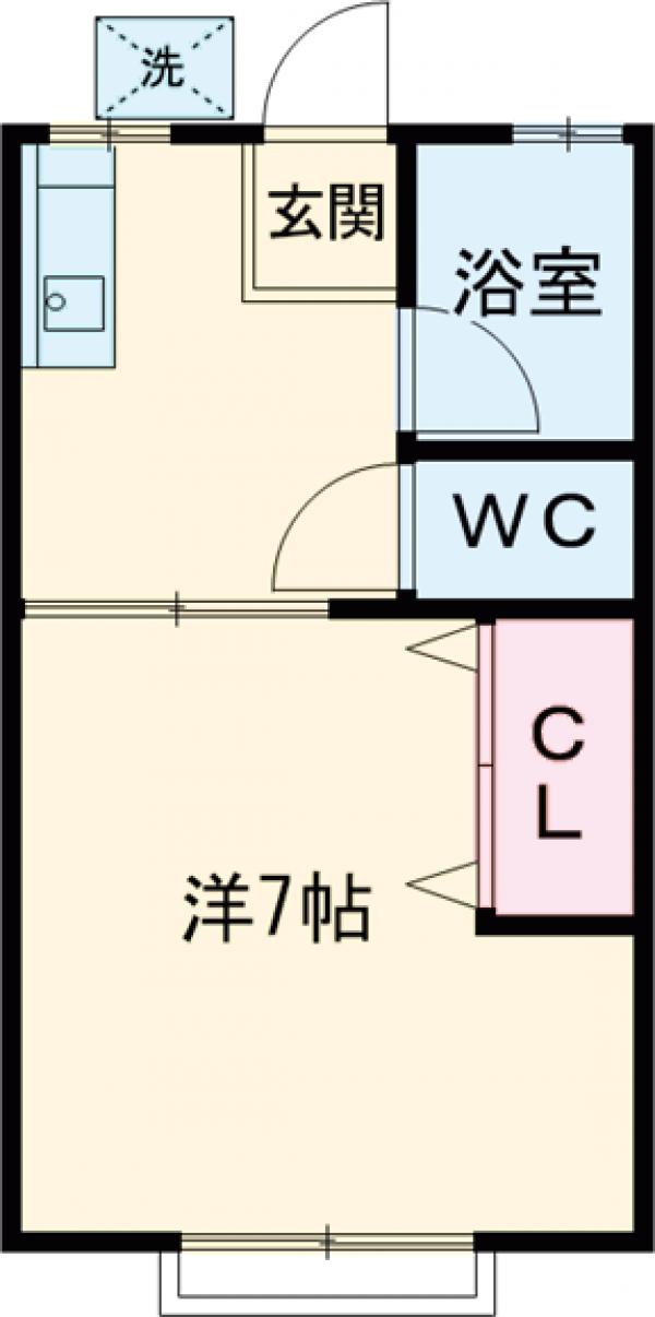 ワイエムハイツの間取り