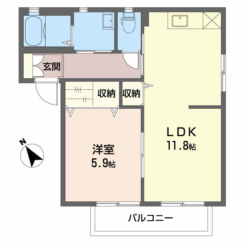 エトワールCの間取り