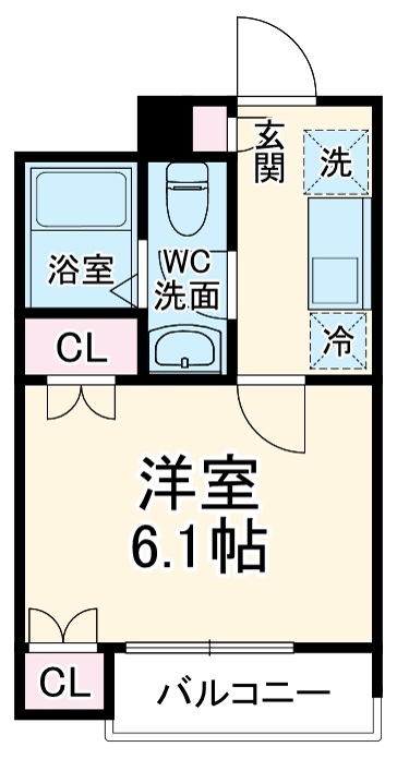 アノンテラス岡上の間取り