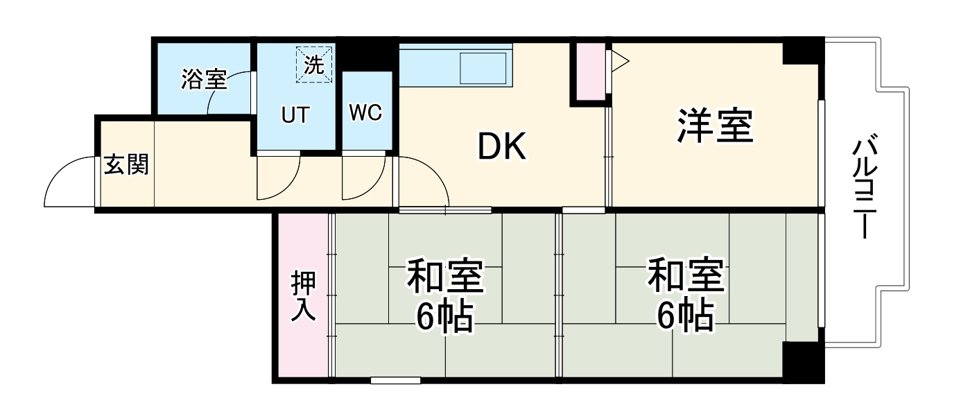 リアライズ矢田川の間取り