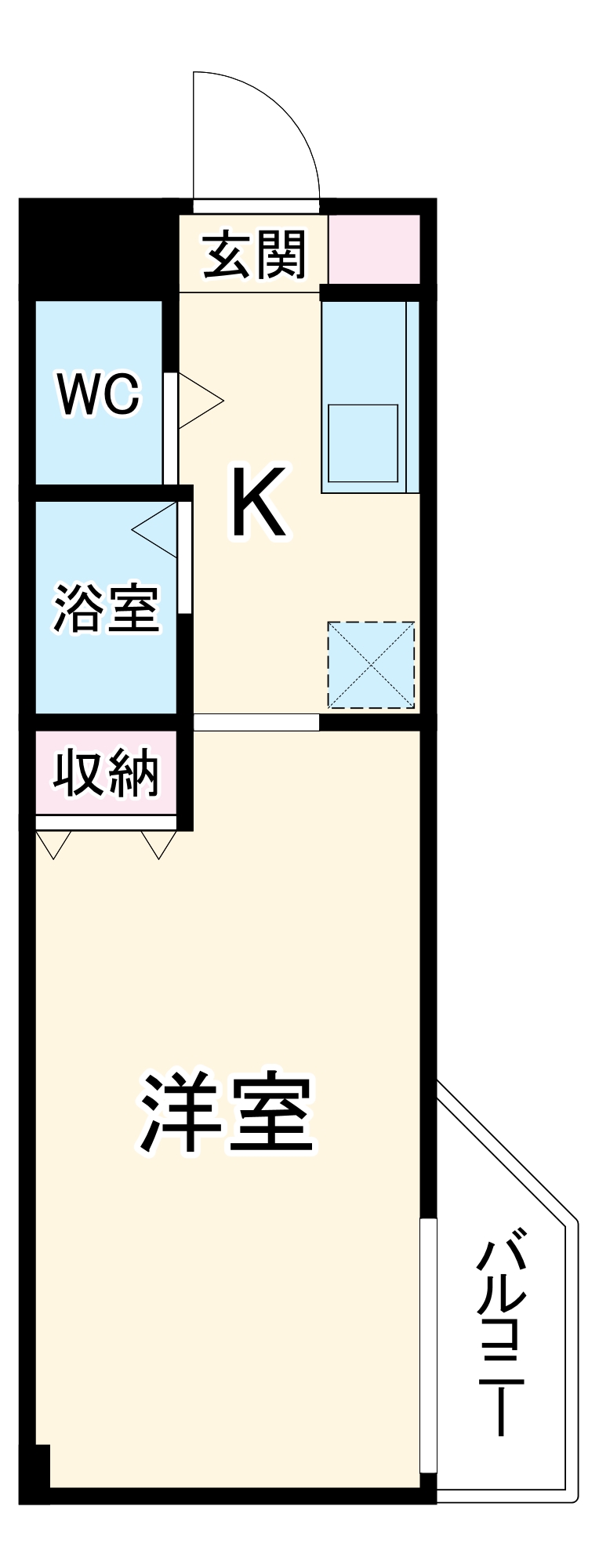 ラフィーネ野並の間取り