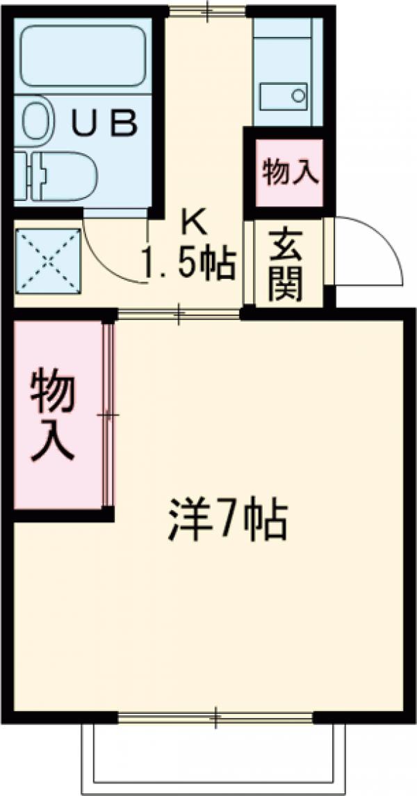 メゾン松山の間取り