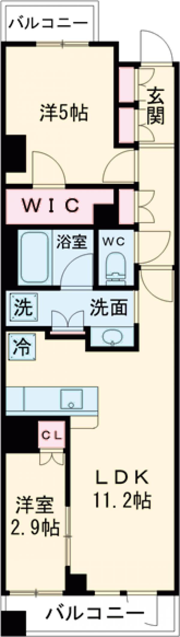グランカーサ瑞江の間取り