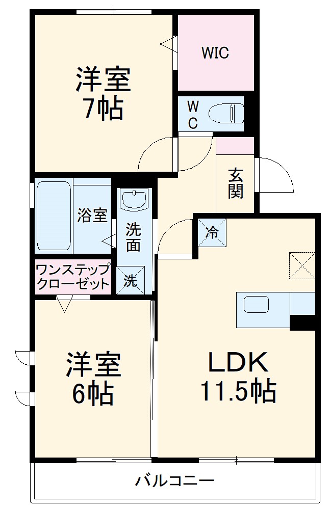 グランドュールの間取り