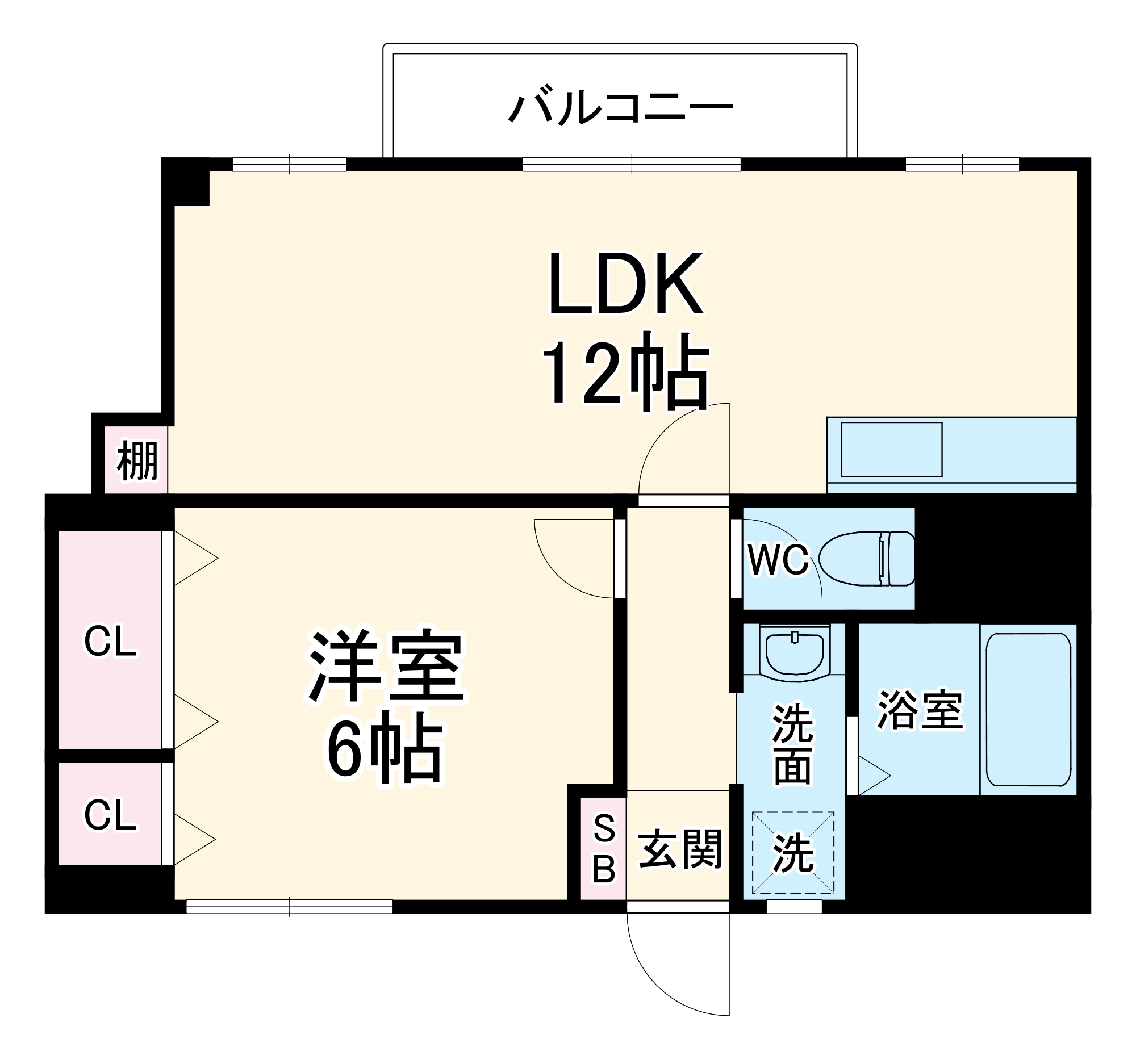 レジデンス四条の間取り