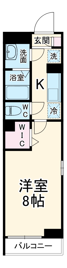 クレール ヴェールメゾンⅡの間取り