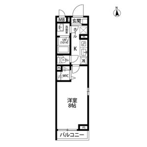 クレール ヴェールメゾンⅡの間取り