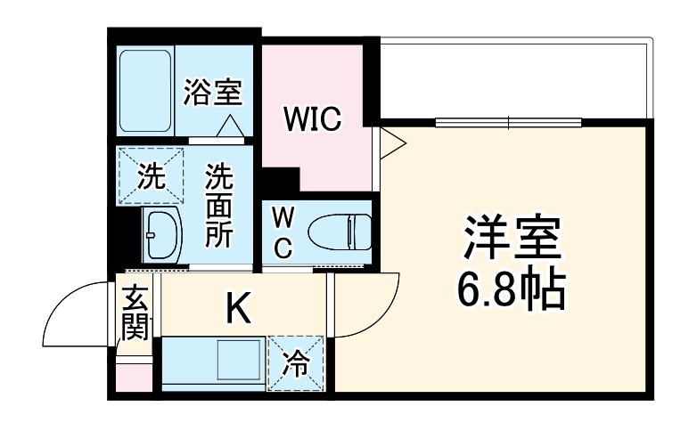 LUNA COURT(ルナコート)の間取り