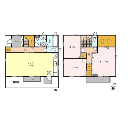 Park Life 上之屋 Aの間取り