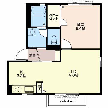 シャーメゾン・SAKURAIの間取り
