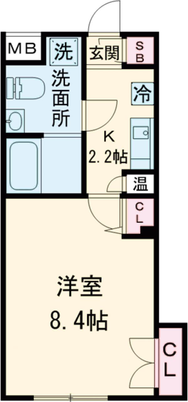 ＣＯＭＰＯＳＩＴＥ目黒鷹番の間取り