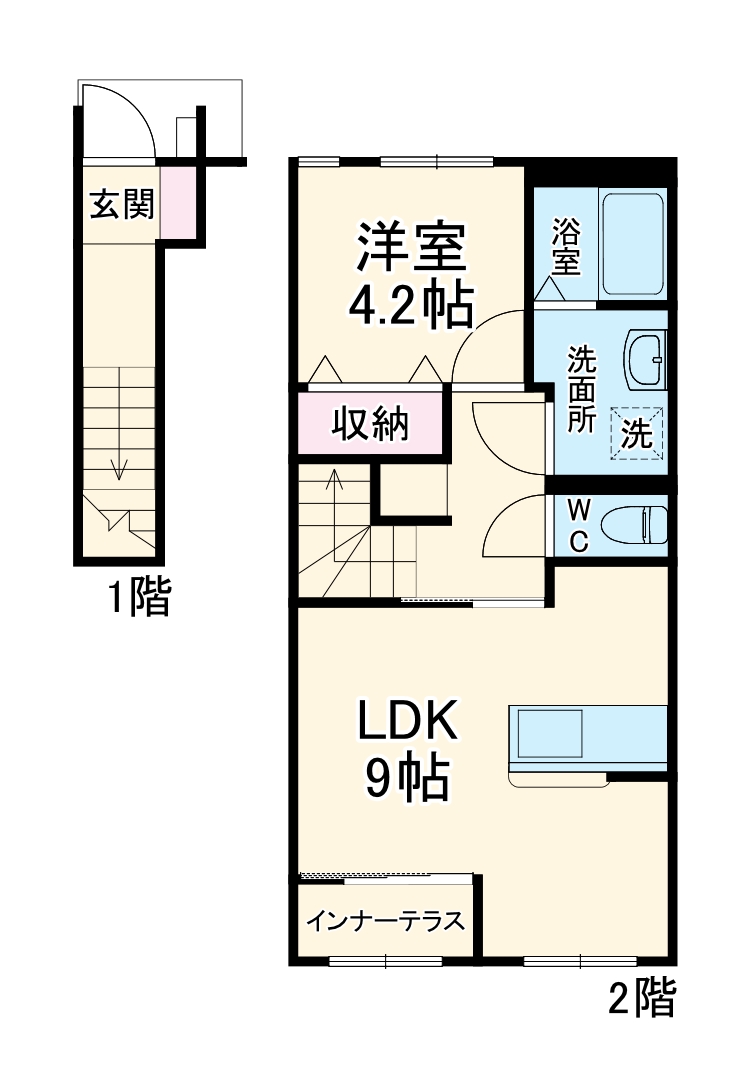 ベッシア・ノーブルの間取り