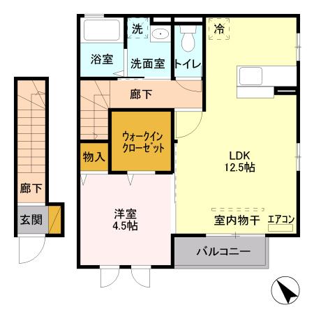 ロート パルーデの間取り