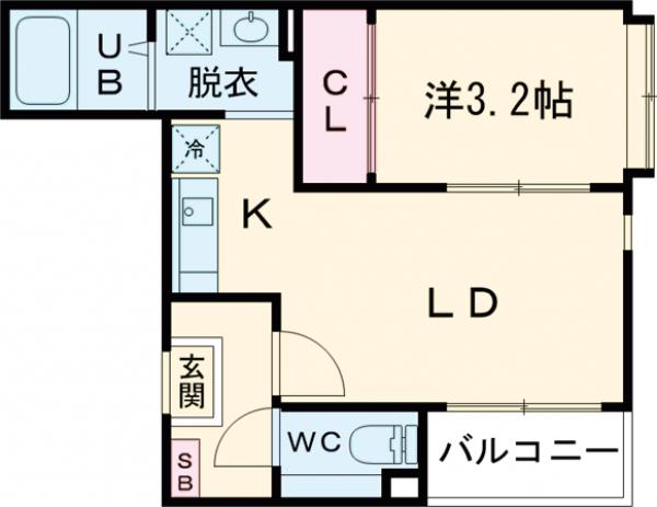 レジデンス藤の間取り