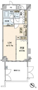 パークハウス高田馬場公園アーバンスの間取り