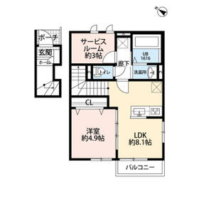 シャトームラシュウⅡの間取り