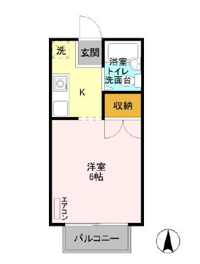 グリーンプラザ Aの間取り