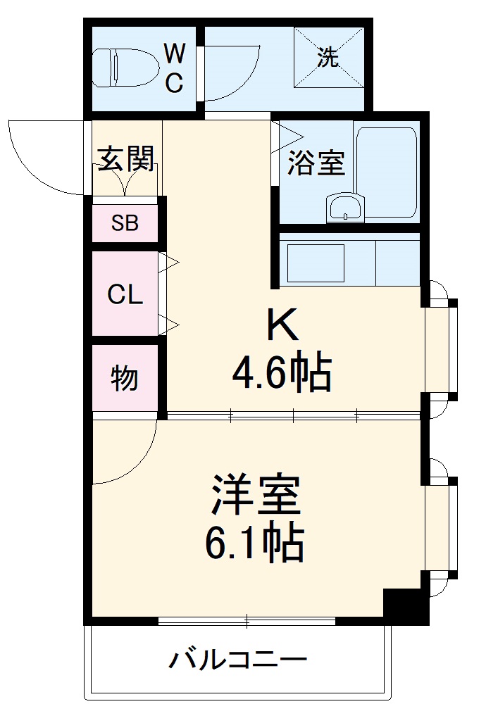 ライフピアモア茅ヶ崎の間取り