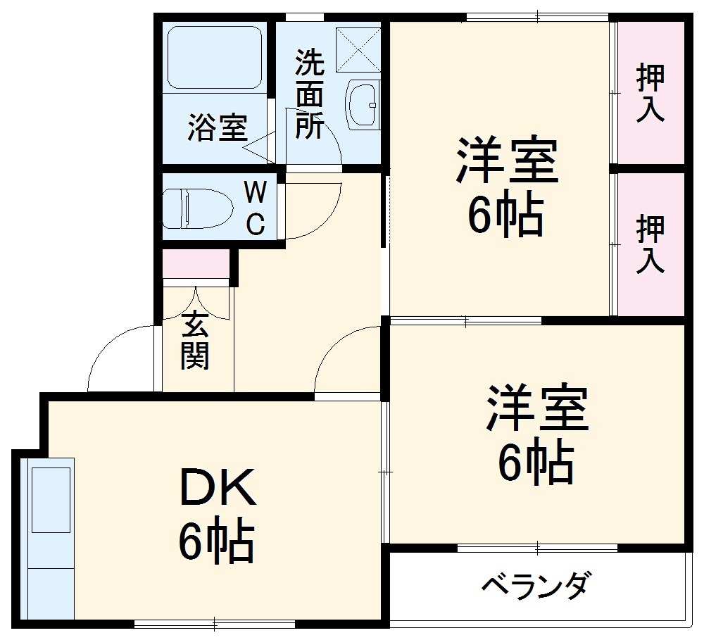 グランドール原の間取り