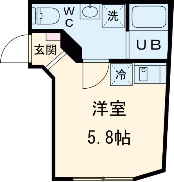 シャッツクヴェレ高円寺北の間取り