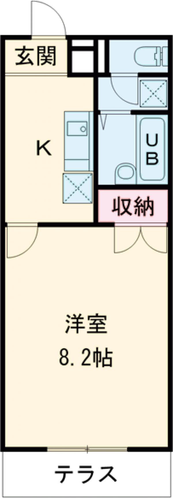 アンプルールフェールK-1の間取り