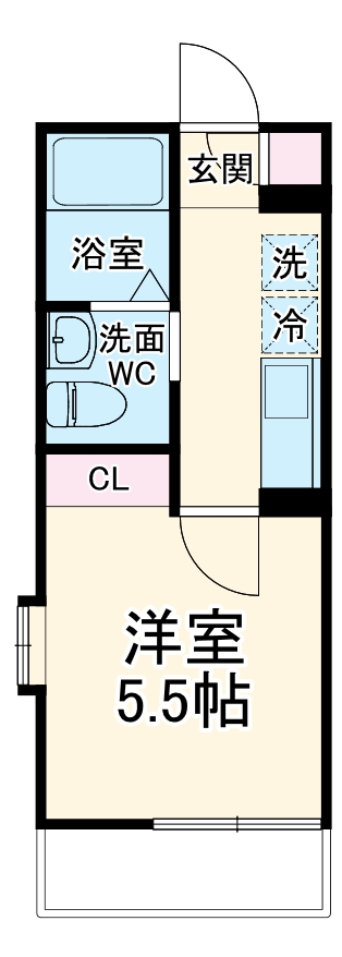 ブルーメン舞浜の間取り