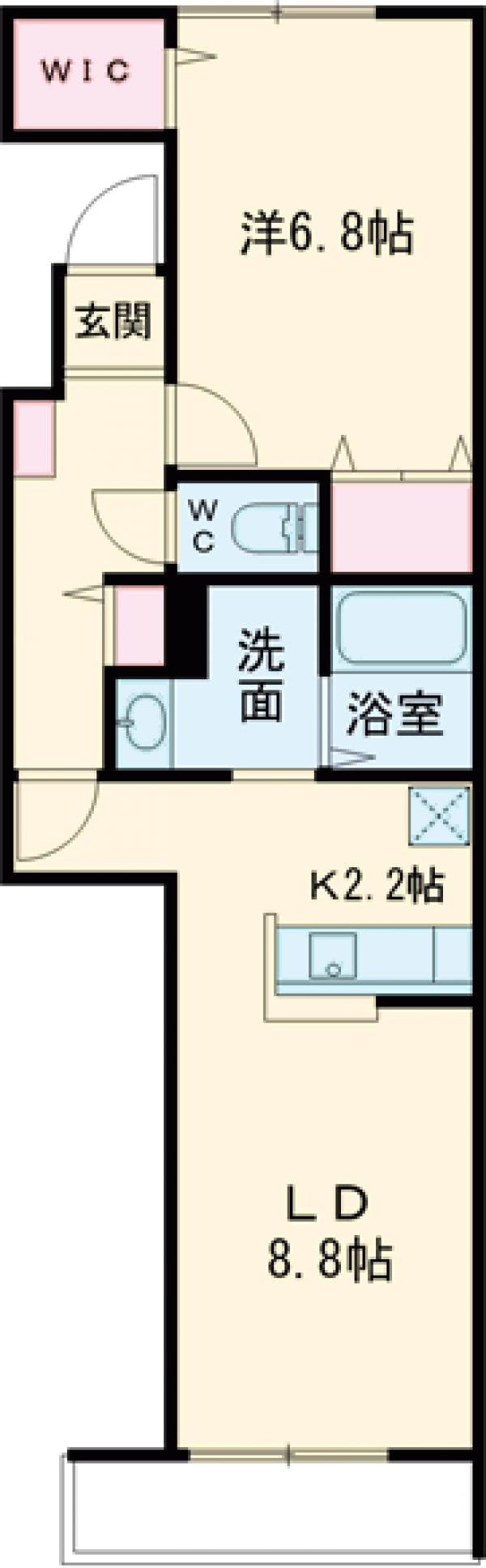 コンフォート世田谷の間取り