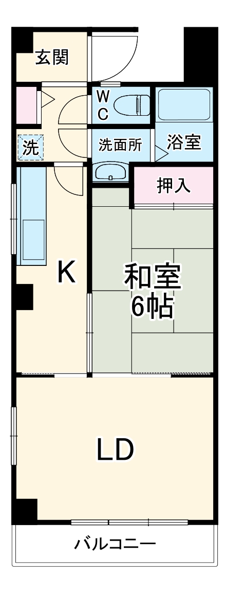 グランドヒルズ小碓3番館の間取り