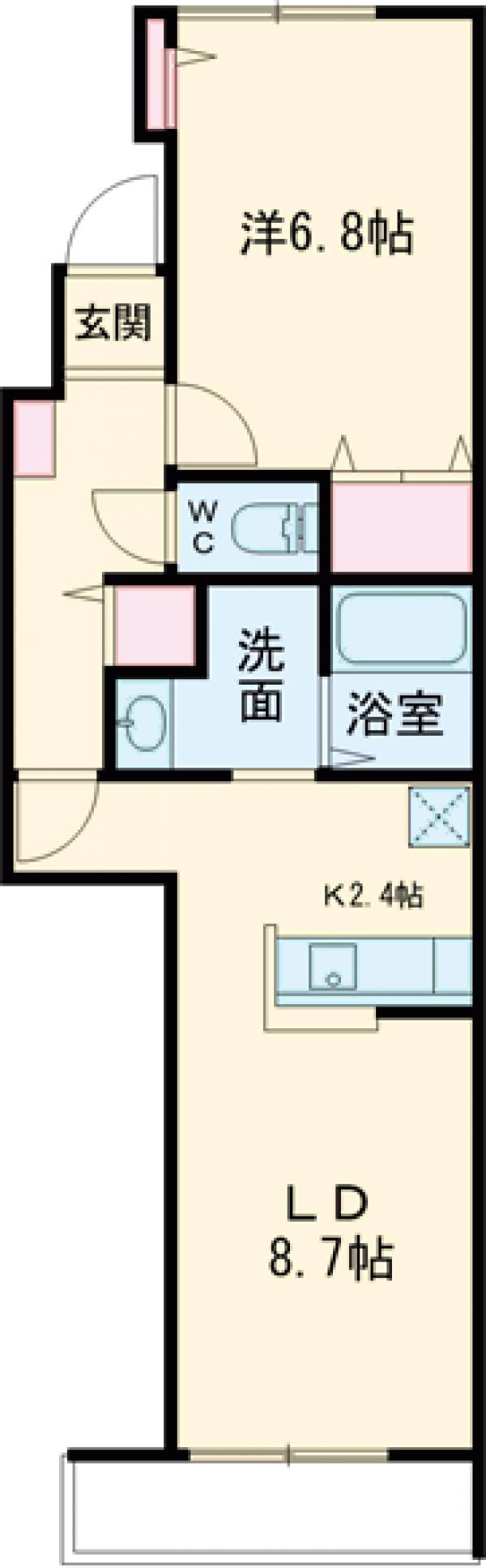 コンフォート世田谷の間取り
