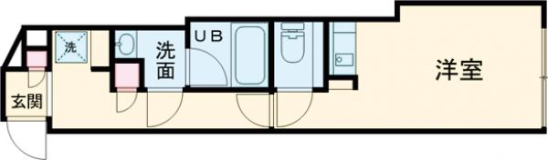ミライズ世田谷豪徳寺の間取り