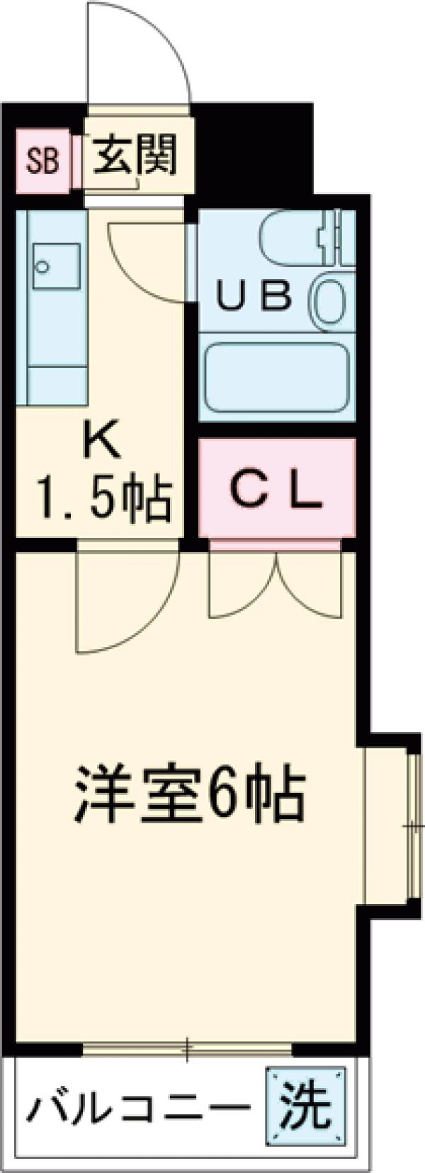 ハイタウン自由が丘の間取り