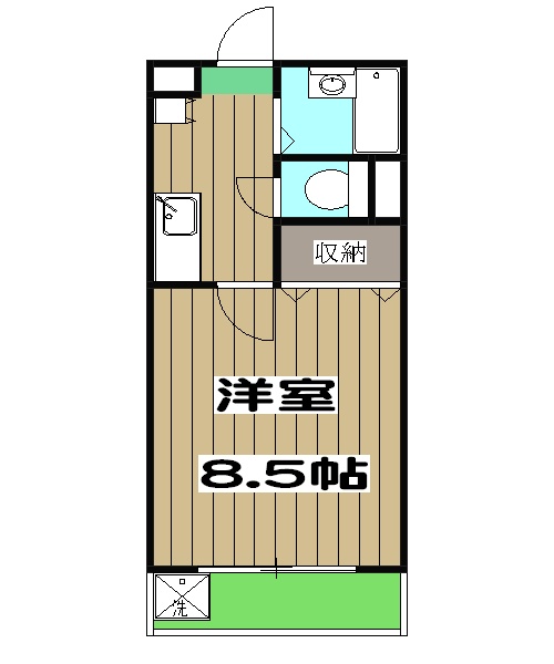 ヴェルフィオーレ嵐山の間取り