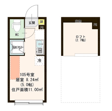 シャルムニシオギの間取り