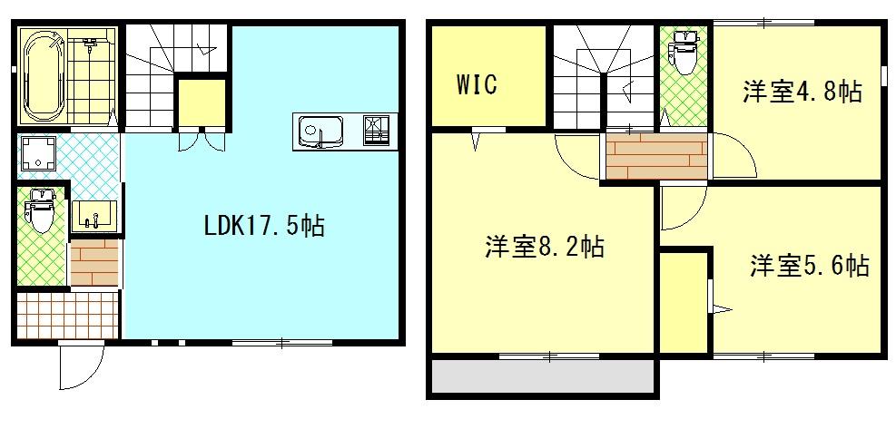 エルメゾン安城 の間取り