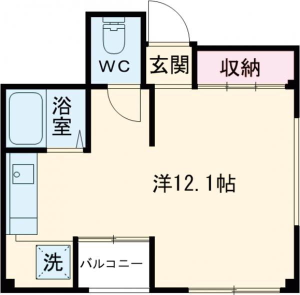 ハイツサンエーの間取り