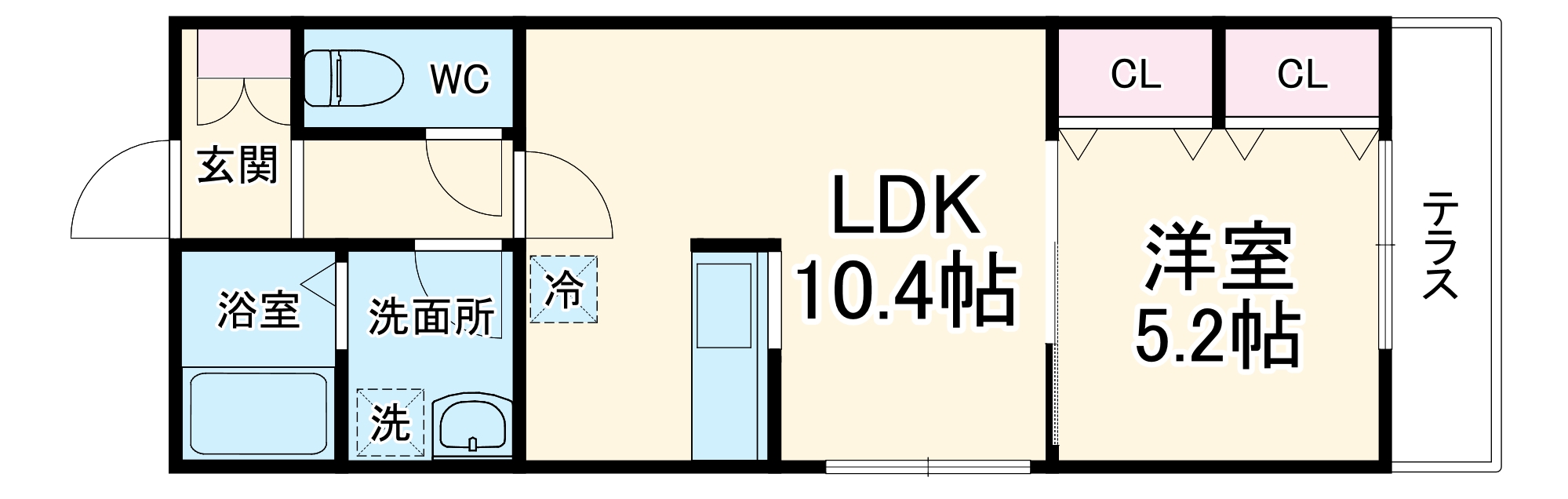 LUGEND大宮の間取り