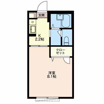 ピッセン リッツBの間取り