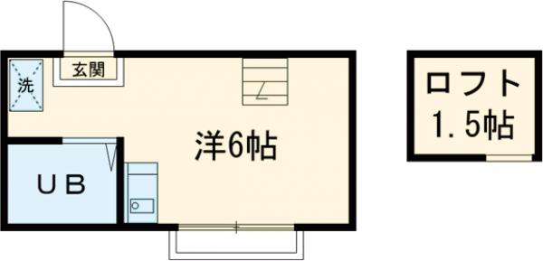 クロノス飛田給の間取り