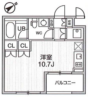 大田西馬込レジデンスの間取り