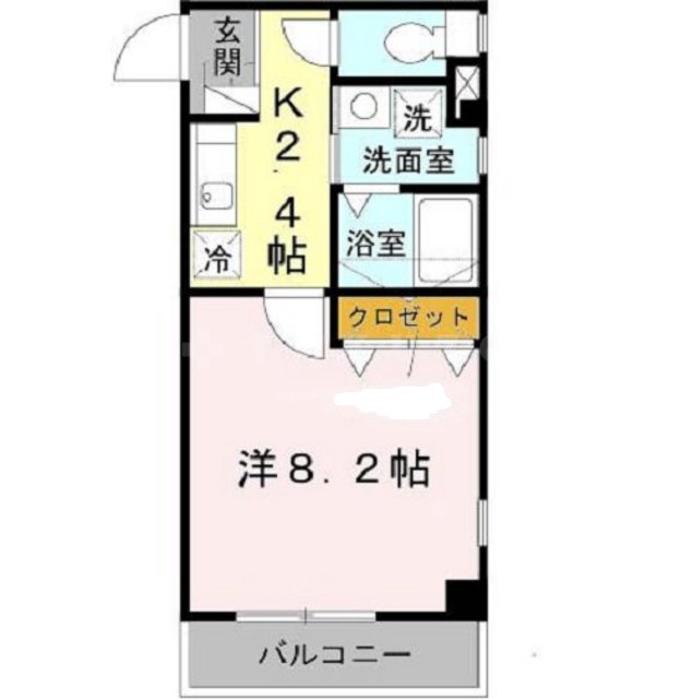 メイト鶴見の間取り