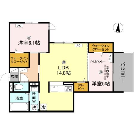D-ROOM・MBの間取り