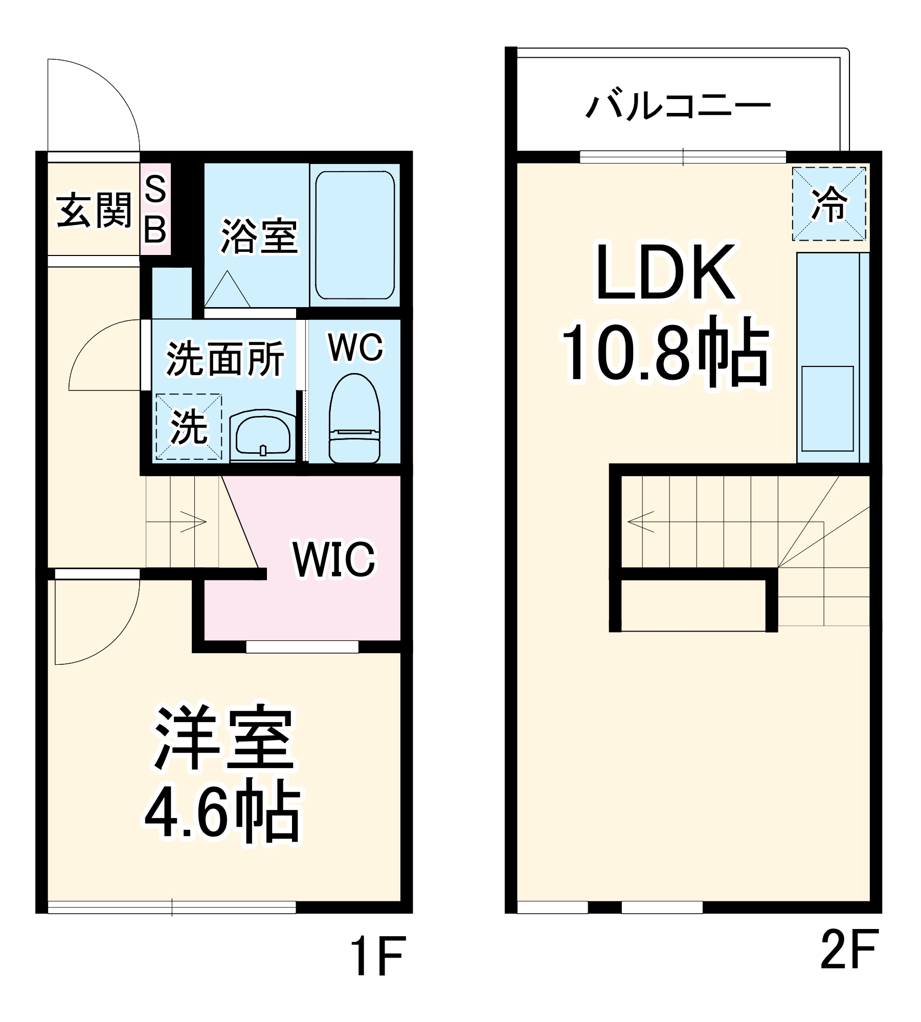 ラシュレの間取り