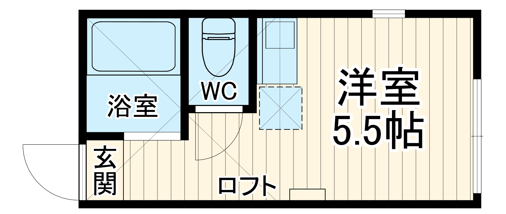 ユナイト南希ボンソワールの間取り